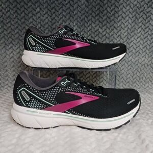 Brooks Ghost 14 Women's Running Sneakers Black Shoes 1203561B013 Size 9